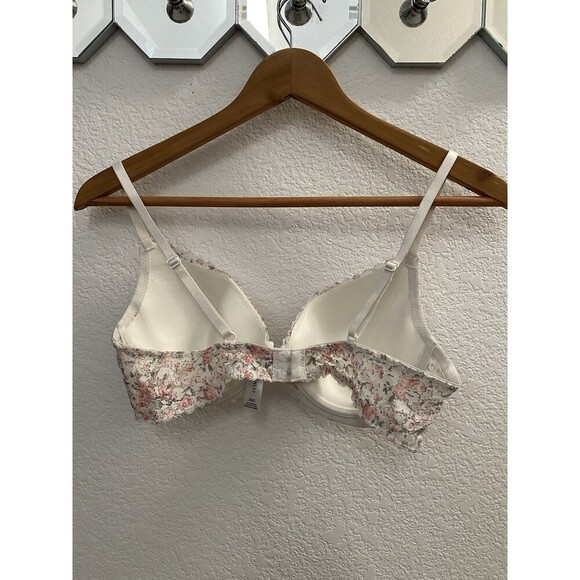Laura Ashley Intimates Floral Lace Underwire Bra 36C - Picture 4 of 9